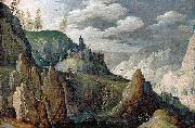 Tobias Verhaecht Mountainous Landscape oil on canvas